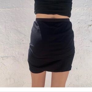 Rick Owens Lilies black skort